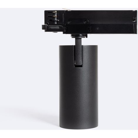 Foco Carril LED Trifásico 30W Fasano Antideslumbramiento CCT Seleccionable Regulable Negro (2700K - 3200K - 4000K) Seleccionable (1/5)