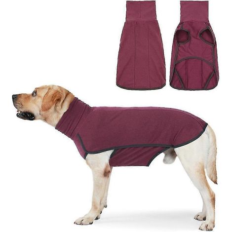 Suéter para perros, chaleco cálido tipo jersey para perros, ropa para clima frío (1/5)