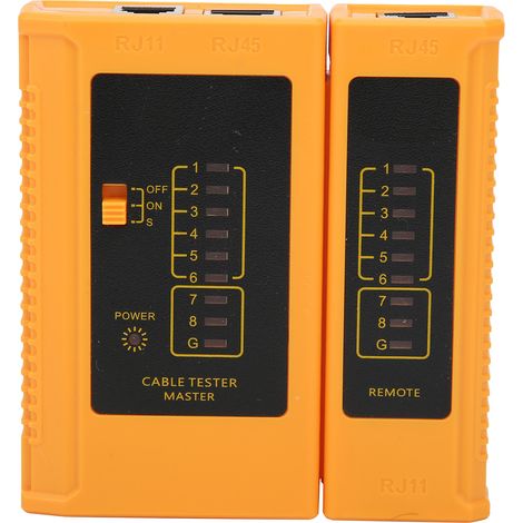 Testeur de réseau portable mini TU-468L pour diagnostic et dépannage de câbles équipement de test (1/5)