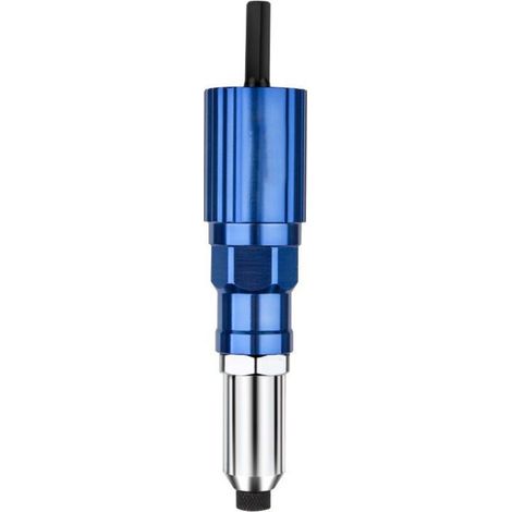 Pistolet à riveter pour perceuse sans fil électrique - Outil de rivetage sans fil - Adaptateur pour perceuse à riveter - 3 têtes convertibles + 50 rivets pop (1/3)