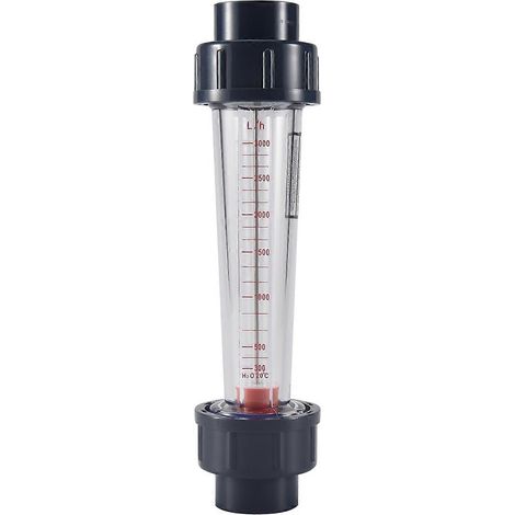 Débitmètre LZS-25, tube en plastique, 300-3000 L/h, rotamètre pour eau, débitmètre de liquide, outils de mesure. (1/4)