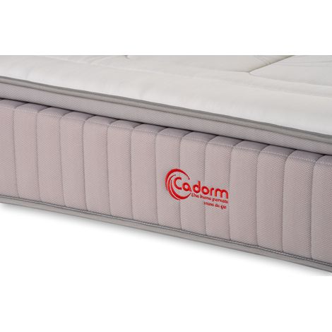 Materasso Piazza e Mezza 1600 Molle Insacchettate Ermes con Pillow top   Dispositivo Medico Detraibile 19% - Misura: 120x200 Fuori misura