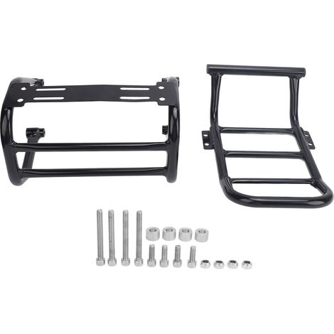 Porte-bagages avant moto support tube fer 17mm étagère de cargo moto pour CT125 CT110 Hunter Cub (1/5)