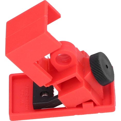 Dispositif de verrouillage de disjoncteur à pince, boîtier moulé industriel, interrupteur pneumatique, verrouillage de sécurité pour poignée, entraxe inférieur à 18 mm/0,7 po (1/5)