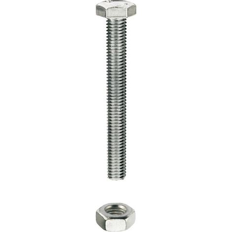 Bulloni testa esagonale DIN 933 - M8 x 30 - 15 pz.