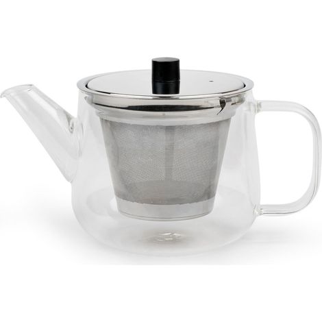 Bredemeijer Tetera Límpia de Vidrio Transparente 1,1 Litros