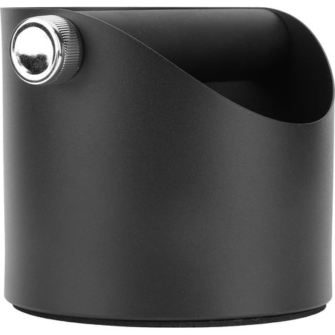 Seau à marc de café noir, petite boîte antidérapante pour machine à café, récupérateur de poudre et résidus de café (1/5)