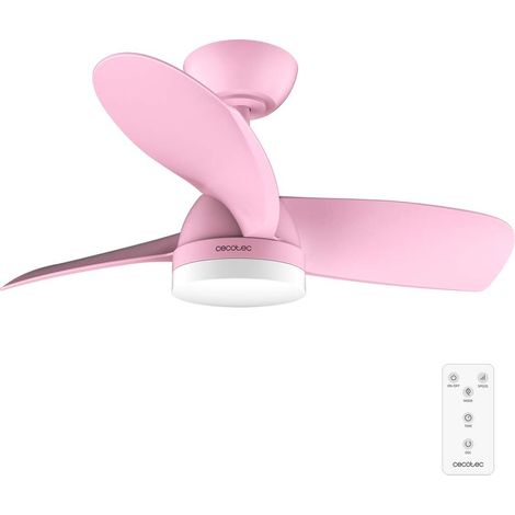 Cecotec Deckenventilator mit Licht EnergySilence Aero 3050 Pink
