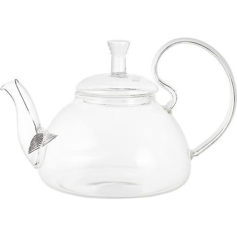 1 théière en verre résistant à la chaleur