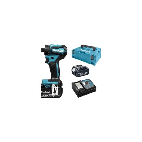 Taladro Makita ddf083rtj sin cable 18V 2 baterías 5.0Ah