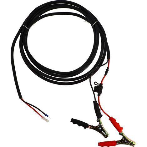 CABLE ELECTRIQUE AVEC PINCES LONGUEUR 4M 2x2.5MM² RENSON