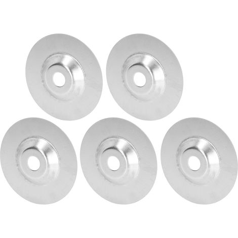 Lot de 5 disques diamant 4-en-1, grain 1000, meule bol pour polissage métal, bois, plastique (1/5)