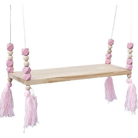 étagère murale rose (1/3)