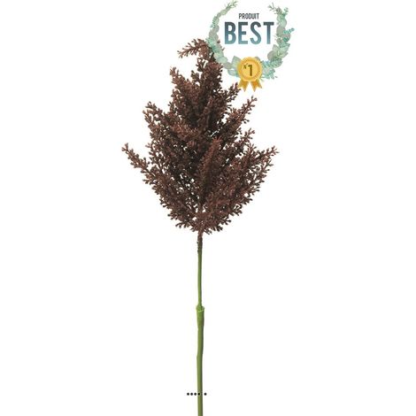 Astilbe artificiel en piquet, H 70 cm, grande densité Bourgogne - BEST - couleur: Bourgogne (1/3)