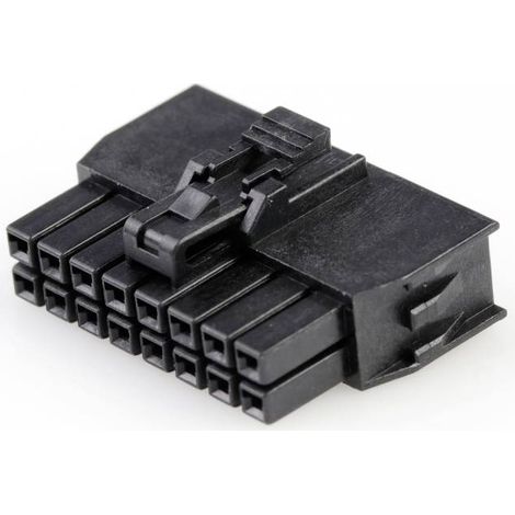 Molex Boîtier femelle pour câble Nbr total de pôles 16 Pas: 2.5 mm 1053081216 1 pc(s) Bag