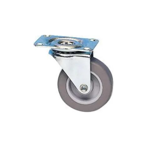 Rueda MINIROL D. 42 mm con placa giratoria, altura 54 mm