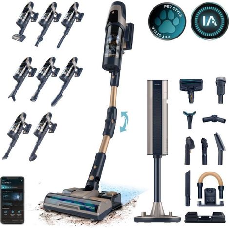 Cecotec Conga Rockstar 11500 Odyssey Akku-Staubsauger Silber (1/5)