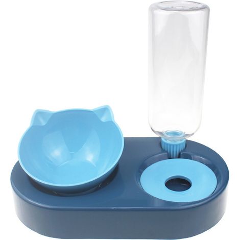 Distributeur d'eau automatique avec bol amovible et bouteille pour animaux de compagnie (1/5)