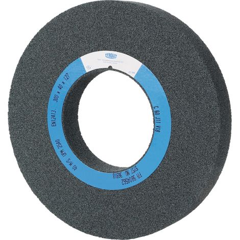 TYROLIT Präzisions-Flachschleifscheibe DxTxH (mm), 300x40x127, Typ: C60