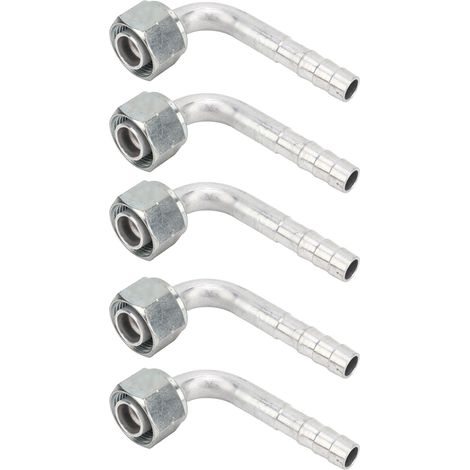 20 raccords d'air conditionné auto coudés 90° en aluminium, joints universels pour véhicules (1/5)