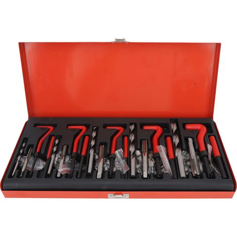 Kit de réparation de filetage métrique HSS M5 M6 M8 M10 M12 pour trous taraudés femelles (1/5)