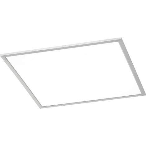 Plafoniera da Interno a LED in Metallo Nickel Opaco (1/2)