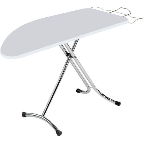 Asse da Stiro Confort Plus 125x48 cm con Supporto per Caldaia Estraibile In Acciaio