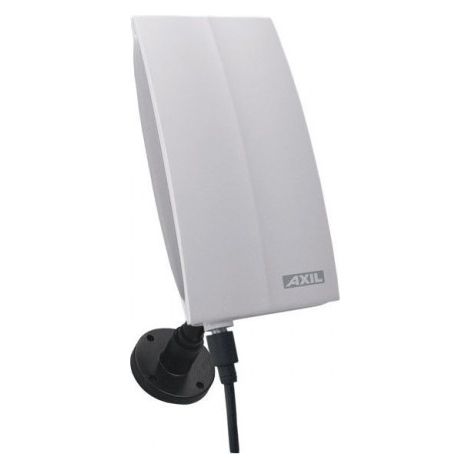 Antenne TNT extérieure/intérieure électrique – Réception claire et stable – Compatible avec télévision numérique terrestre – Installation facile – Axil