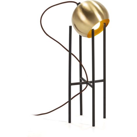 Lampe matidero - Doré, noir (1/4)