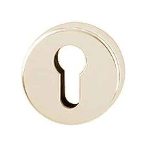 Rosetta per porta Hoppe 762767 alluminio champagne 53 mm