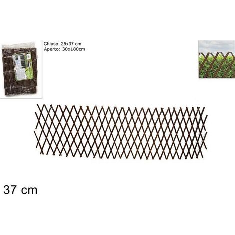 Steccato in legno estensibile 37 cm