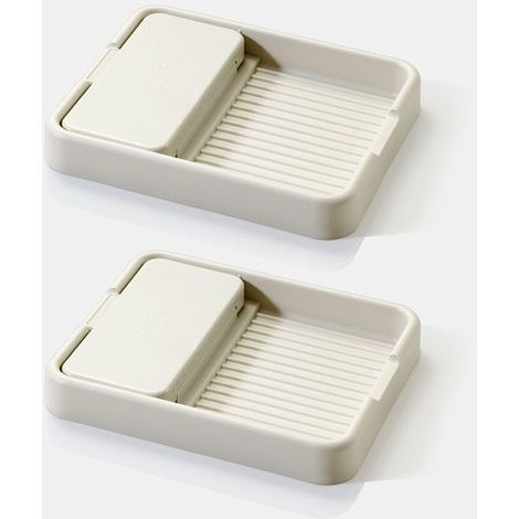 Lot de 2 repose-cuillères pour plaque de cuisson, avec support pour couvercle, support en plastique pour couvercle de casserole et