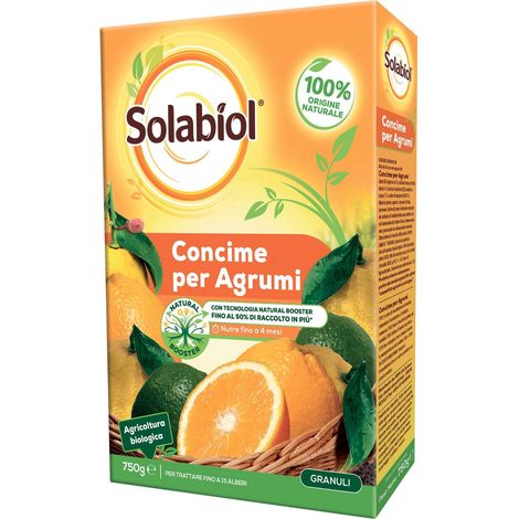 Solabiol Concime Granulare Agrumi Biologico 750gr