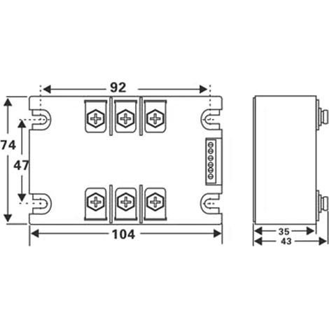 Module de commande optique du démarreur progressif pour moteur triphasé TSR-100WA-R1 à base de cuivre (1/5)