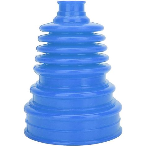 Soufflet De Cardan Universel, Caoutchouc Soufflet De Cardan Soufflet Cardan avec 4 Pinces Pour Assurer Le Bon Fonctionnement De Votre Véhicule(Bleu) (1/5)