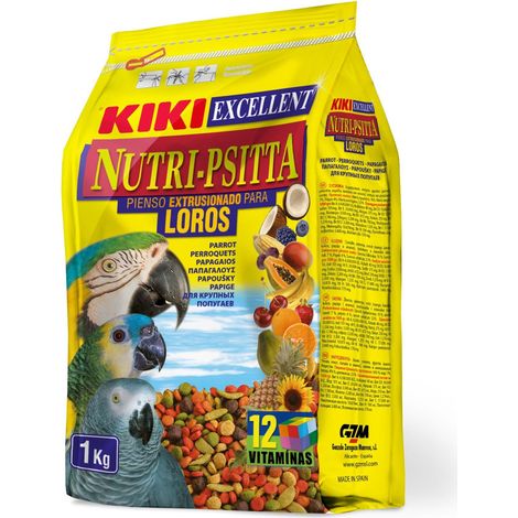 Kiki Nutri-Psitta - Extrusionado para Loros