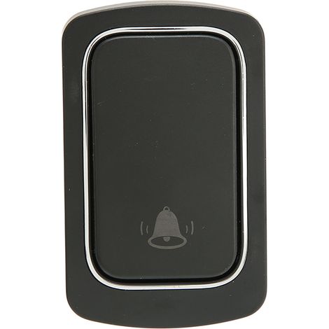 2-in-2-Funkklingel ohne Batterie, wasserdicht und mit eigener Stromversorgung, ideal für Häuser, Wohnungen, Geschäfte und Klassenzimmer. EU-Stecker 100–230 V. (1/5)