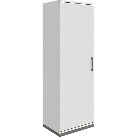 eurokraft pro, P12 - Vestiaire, porte ouvrant à gauche, blanc