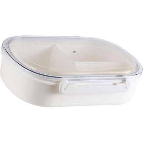 Boîte à bento colorée et compartimentée avec fermeture hermétique (1/5)