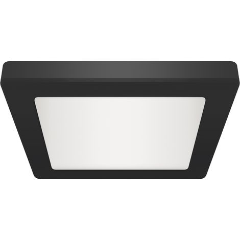 Lampada da soffitto a LED OLGA D 18W nero CCT 3000K/4600K/6500K IP20 nero (1/2)