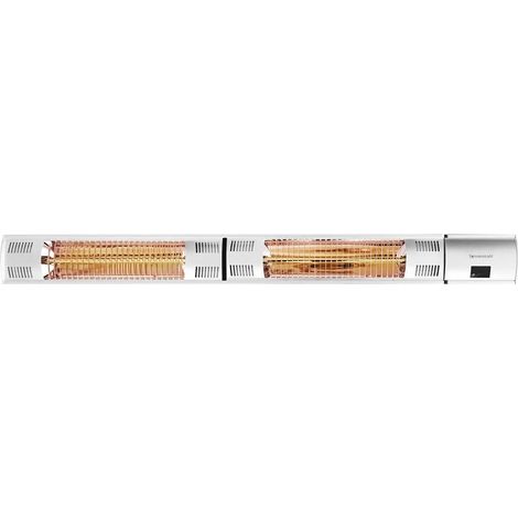 Silva Homeline 510022 Radiatore a IR a onde corte 1500 W, 3000 W Argento (opaco)