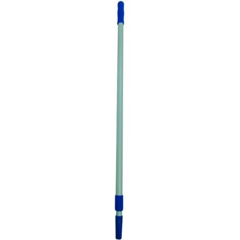 Mango de Escoba Telescópico Aluminio 120-300cm Gris MSV