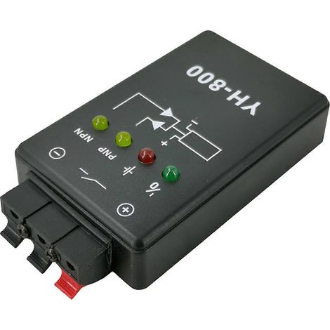 Testeur de commutateurs photoélectriques YH-800 - Testeur de capteurs de proximité, magnétiques et à fibre optique avec compatibilité NPN/PNP (1/4)