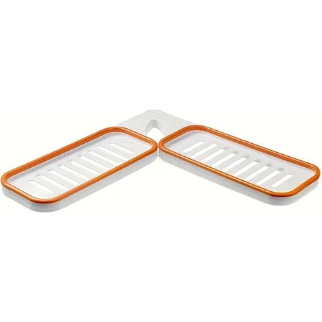 Support d angle pour douche mural sans perçage etagere suspendue pour salle de bain rangement pour shampoings et savons