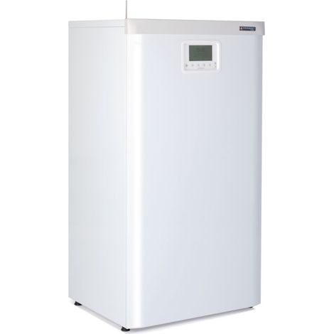 Frisquet – Chaudière gaz à condensation au sol 32 - 45 kW – Chauffage seul – Classe énergétique A – Évacuation des fumées verticale – A4AL45050 (1/3)