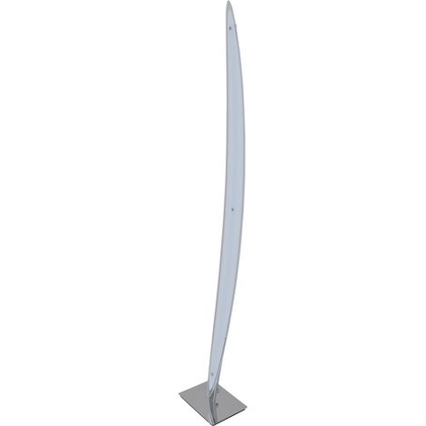 Naeve SURF Lampadaire LED intégré à intensité variable, chrome 3 000 K