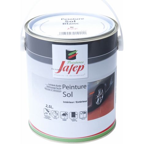 Pintura para suelos Jafep blanca 2,5 L