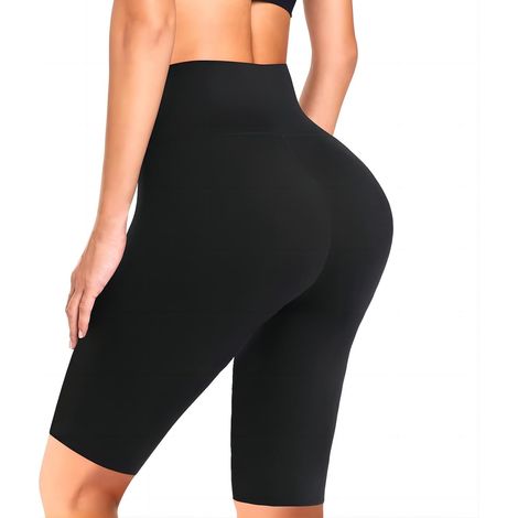 Women's Cycling Shorts, Women's Sports Shorts, for Yoga and Fitness, Knee Length, Breathable and Non-Transparent (1/5)
