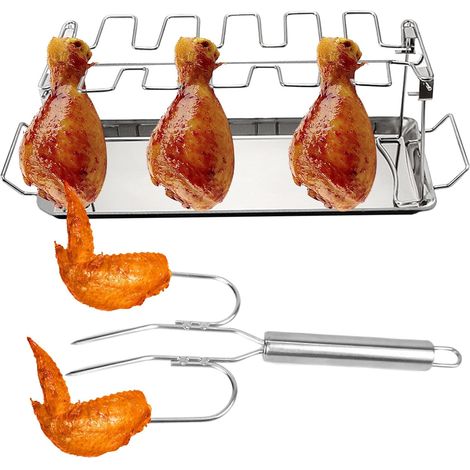 de baguettes de poulet pour barbecue Support en forme d aile (1/5)