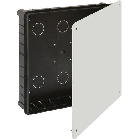Box 250x250x65 weiße Deckelschrauben